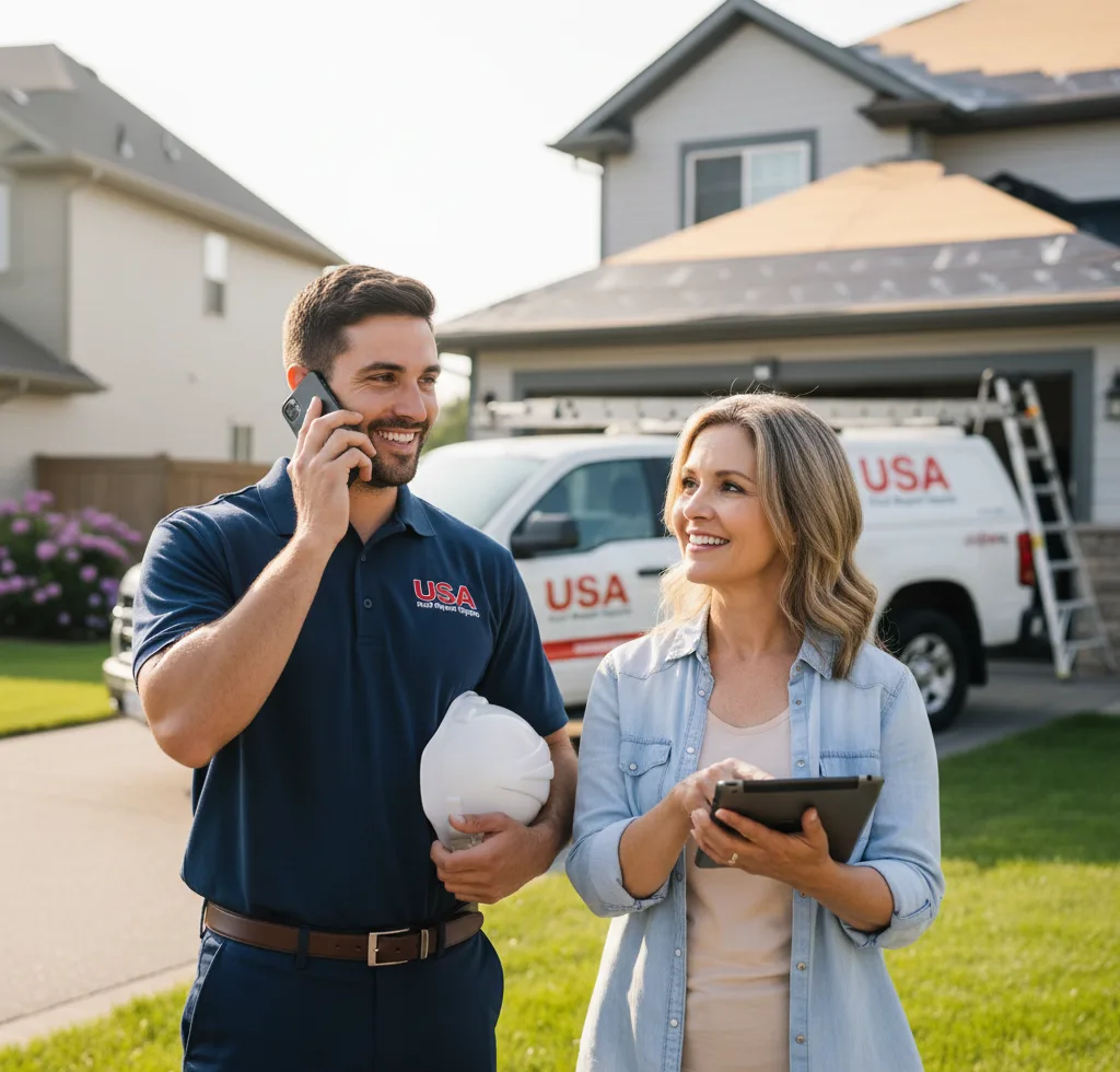 USA Roof Repair Experts customer support in Lewes
